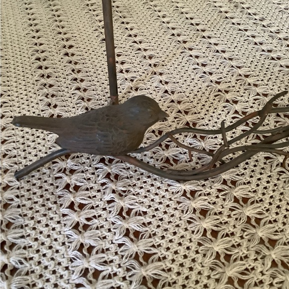 Vintage April Cornell, brownish brown metal plate or hanging picture holder - Picture 3 of 5